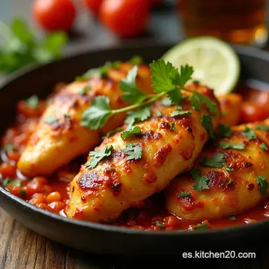 Fajitas de Pollo Caseras La Receta F&aacute;cil que Amas Tarjeta de receta