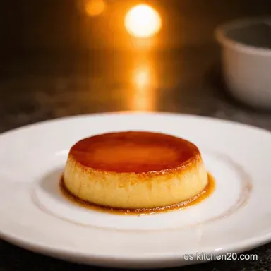 Flan de Caf&eacute; Sin Horno Receta F&aacute;cil y Cremosa Tarjeta de receta