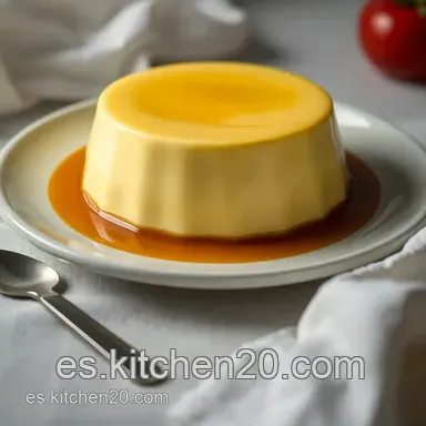 Flan de Queso Receta: &iexcl;El Postre Cremoso de la Abuela! Tarjeta de receta