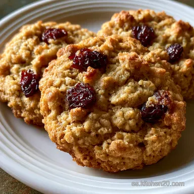 Galletas Avena Pasas en 27 Minutos Tarjeta de receta