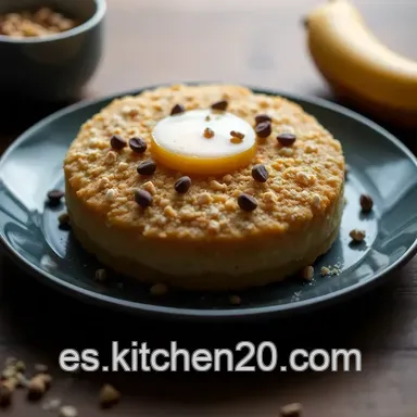&iexcl;Mis Galletas de Pl&aacute;tano y Avena! Receta F&aacute;cil y Saludable Tarjeta de receta
