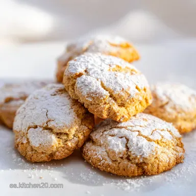 Galletas Italianas Navide&ntilde;as de Almendra Tarjeta de receta
