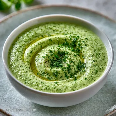 Gazpacho De Calabacín Para 4 Personas Tarjeta de receta