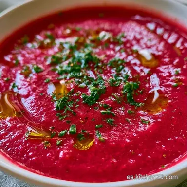 Gazpacho De Pobre En 15 Minutos Tarjeta de receta