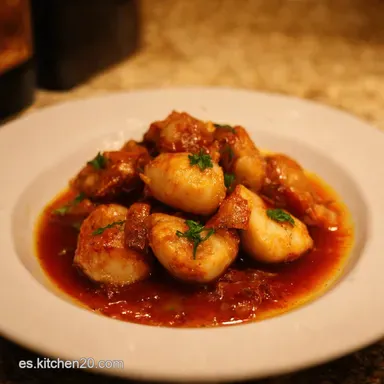 Guindillas en Vinagre Caseras El Toque Espa&ntilde;ol Perfecto Tarjeta de receta