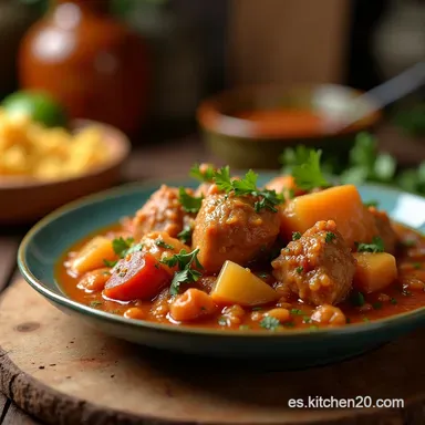 Gumbo de Pollo Mi Receta Caj&uacute;n Favorita Tarjeta de receta