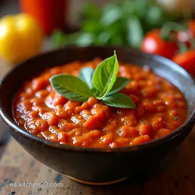 Harissa Casera La Receta Picante que Enciende tu Cocina Tarjeta de receta
