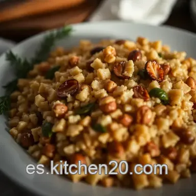 Hogaza R&uacute;stica Sin Amasar: &iexcl;Mi Secreto con Nueces y Pasas! Tarjeta de receta