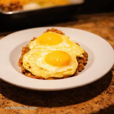 Huevos de Armadillo TexMex Receta F&aacute;cil y Sabrosa Tarjeta de receta