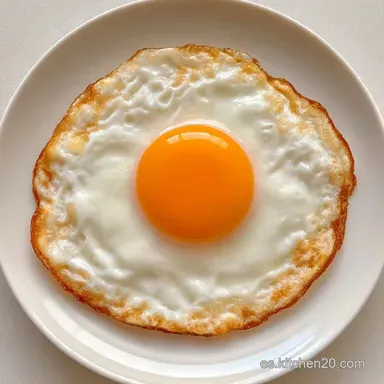 Huevos Fritos en 10 Minutos Tarjeta de receta