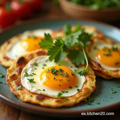 Desayunos Aptos y Saludables para Huevos Rancheros Light Tarjeta de receta