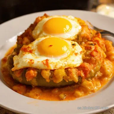 Huevos Rellenos con Langostinos El Sabor del Mar Tarjeta de receta