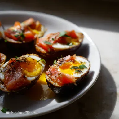 Huevos Rellenos de Bonito: &iexcl;Receta F&aacute;cil y Deliciosa! Tarjeta de receta