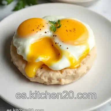 Huevos Revueltos Perfectos: &iexcl;Desayuno Cremoso y R&aacute;pido! Tarjeta de receta