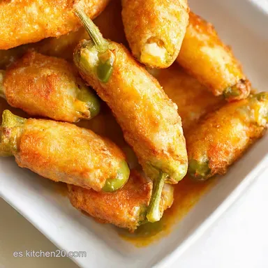 Jalape&ntilde;o Poppers al Horno F&aacute;ciles y Cremosos