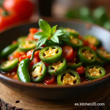 Jalape&ntilde;os Crujientes El Antojo Definitivo Tarjeta de receta