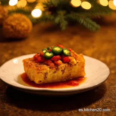 Jalea de Ar&aacute;ndano y Jalape&ntilde;o Un Toque Picante Navide&ntilde;o Tarjeta de receta