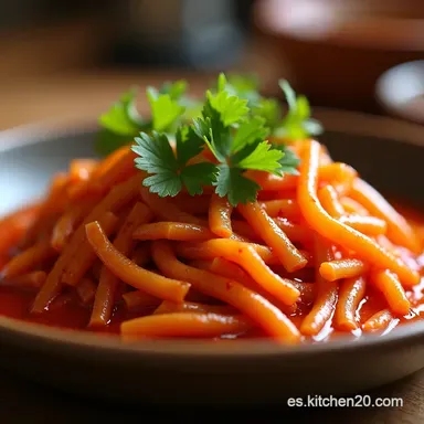 Kimchi Explosivo con Gochujang Receta Picante Adictiva Tarjeta de receta