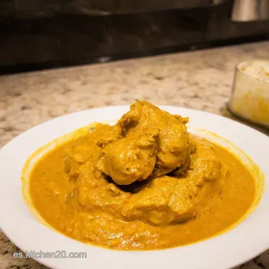 Korma de Pollo Indio Cremoso Mi Receta Estrella Tarjeta de receta