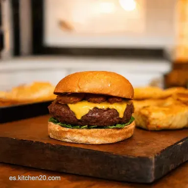 Hamburguesa de Lentejas Abuelas Secret Sabor Casero Tarjeta de receta