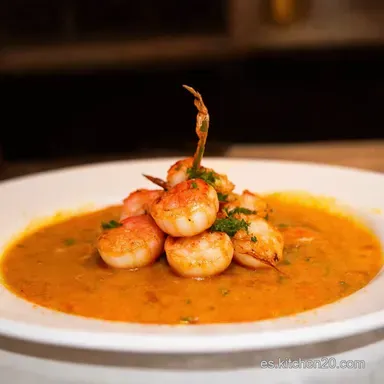 Langostinos al Ajillo Un Cl&aacute;sico de Tapas en tu Mesa Tarjeta de receta