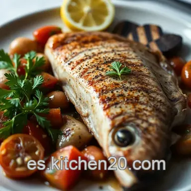 Lubina a la Plancha: &iexcl;El Sabor del Verano en tu Mesa! Tarjeta de receta