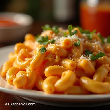 Buffalo Chicken Mac Cheese Explosivo Receta Picante Tarjeta de receta