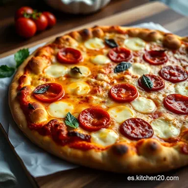 Masa Casera de Pizza: &iexcl;Secreto Familiar F&aacute;cil! Tarjeta de receta