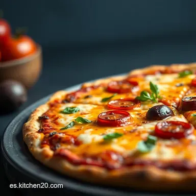 C&oacute;mo Hacer Masa de Pizza Casera: &iexcl;La Receta Crujiente Perfecta! Tarjeta de receta