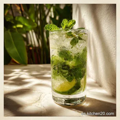 Mojito Original Cubano en 5 Minutos Tarjeta de receta