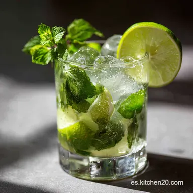 Como Se Hace Un Mojito Cubano: &iexcl;Receta Aut&eacute;ntica y F&aacute;cil! Tarjeta de receta