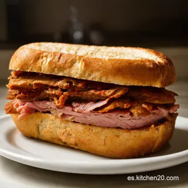 Muffaletta Sandwich Un bocado de Nueva Orleans en casa Tarjeta de receta