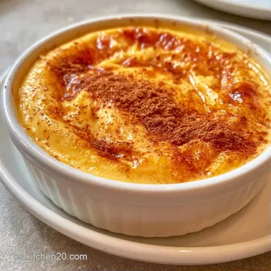 Natillas Caseras para 4 Personas Tarjeta de receta