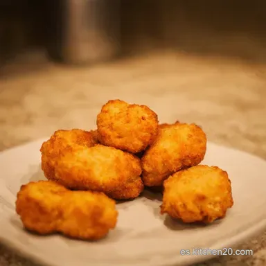 Nuggets Caseros F&aacute;ciles y Crujientes Receta de la Abuela Tarjeta de receta