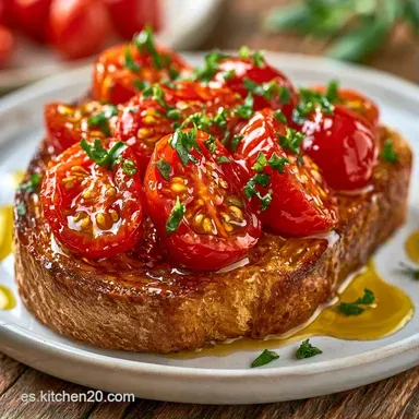 Pan Con Tomate Y Ajo En 15 Minutos Tarjeta de receta