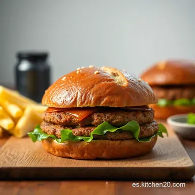 Pan de Hamburguesa Casero: &iexcl;Receta Esponjosa y Deliciosa! Tarjeta de receta