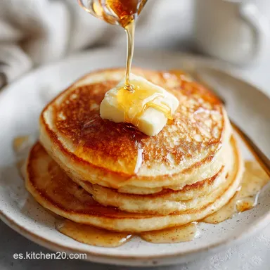 Receta Panqueca Americana Cl&aacute;sica por Laura Beatriz de Souza para 4
