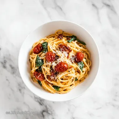 Pasta a la Gricia para 4 Servings: Aut&eacute;ntica Receta Italiana Tarjeta de receta