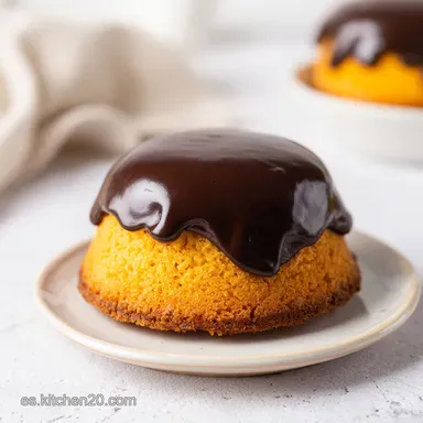 Pastel Naranja Chocolate para 8 Personas Tarjeta de receta