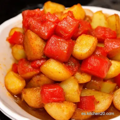 Patatas Bravas Airfryer Receta Crujiente en un Tris Tarjeta de receta