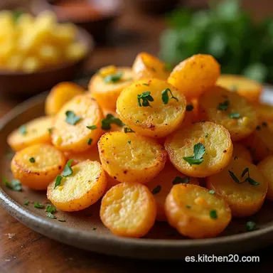 Patatas Crujientes Airfryer El Truco Definitivo para Fritas Sin Aceite Tarjeta de receta