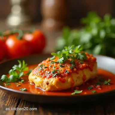 Szaftos Csirkemell Pechuga de Pollo H&uacute;ngara F&aacute;cil Tarjeta de receta