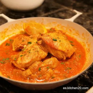 Pechuga de Pollo al Ajillo Mi Secreto con Lim&oacute;n Tarjeta de receta