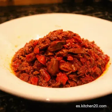 Pica Rico Deshidrata Chiles y Haz Chile en Polvo Casero Tarjeta de receta