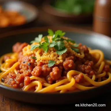 Picadillo Mexicano F&aacute;cil Receta con Saz&oacute;n de Abuela Tarjeta de receta