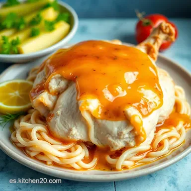 Pollo a la Broaster Casero &iexcl;Crujiente y Jugoso! 🍗 Receta F&aacute;cil Tarjeta de receta