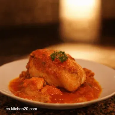Pollo a la Mostaza Cremoso Receta F&aacute;cil al Estilo Franc&eacute;s Tarjeta de receta