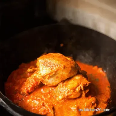 Pollo a la Paprika Un Cl&aacute;sico H&uacute;ngaro F&aacute;cil Tarjeta de receta