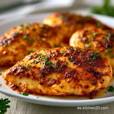 Pollo Al Horno en 35 Minutos Tarjeta de receta