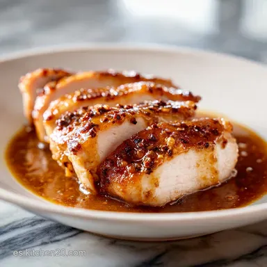 Receta de Pollo al Estilo Rechu para 4 Raciones Tarjeta de receta